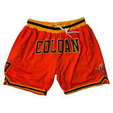 Coloan Signature Basketball Shorts - Royal Turmeric