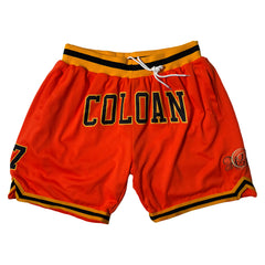 Coloan Signature Basketball Shorts - Royal Turmeric