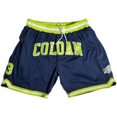 Coloan Signature Basketball Shorts - Royal Jade