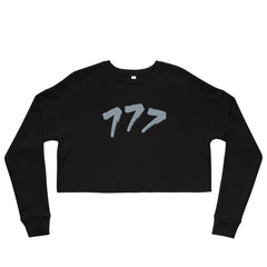 No Bad Energy™ 777 Crop Sweatshirt