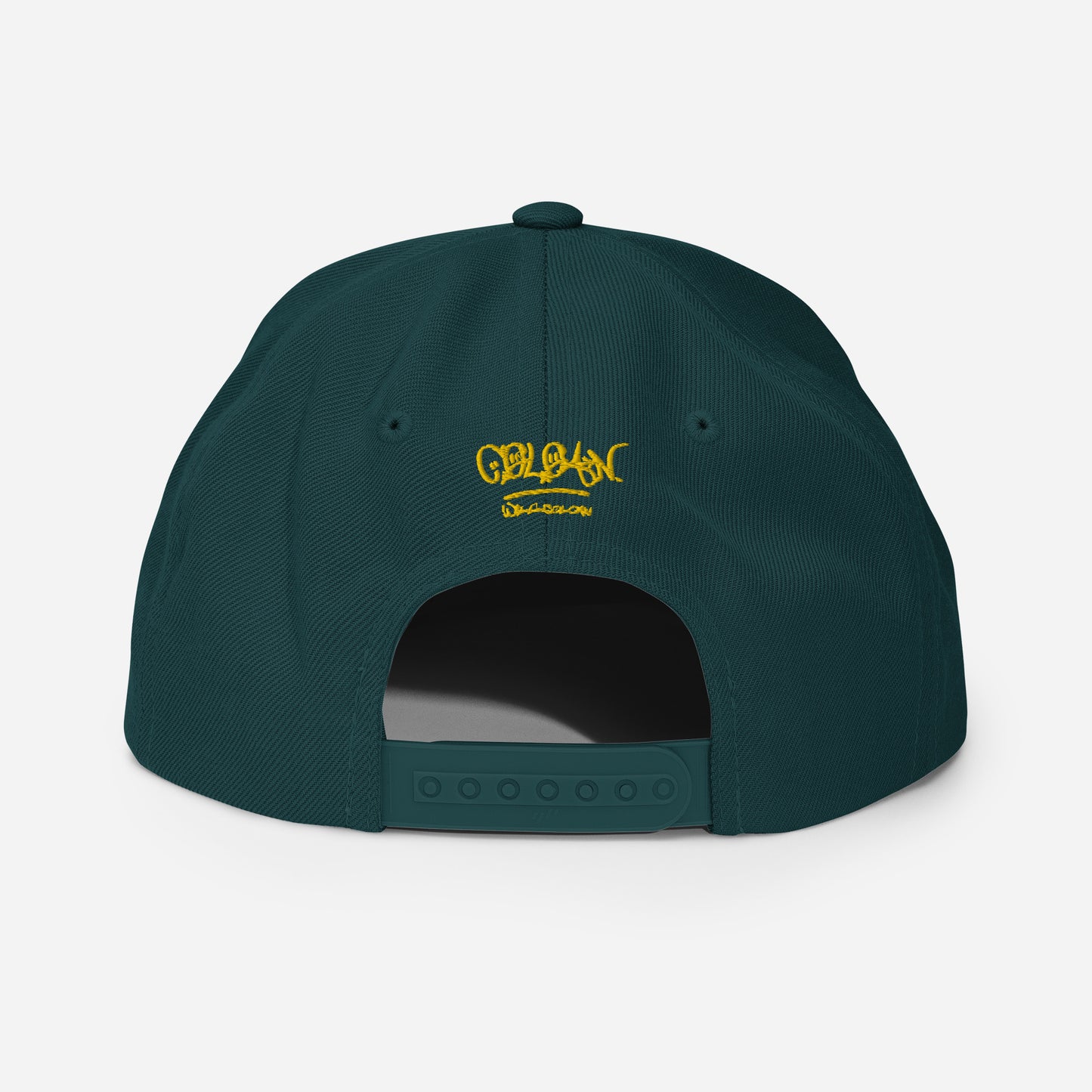 Coloan Snapback Hat (Gold embroidered logo)