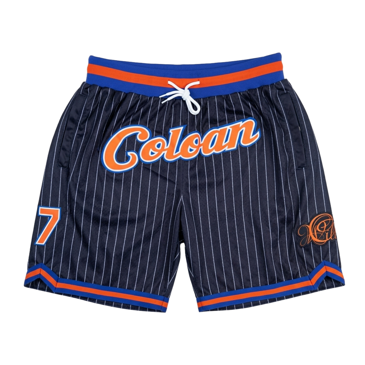 Coloan Signature Basketball Shorts - Empire Saffron