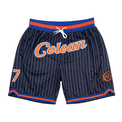 Coloan Signature Basketball Shorts - Empire Saffron
