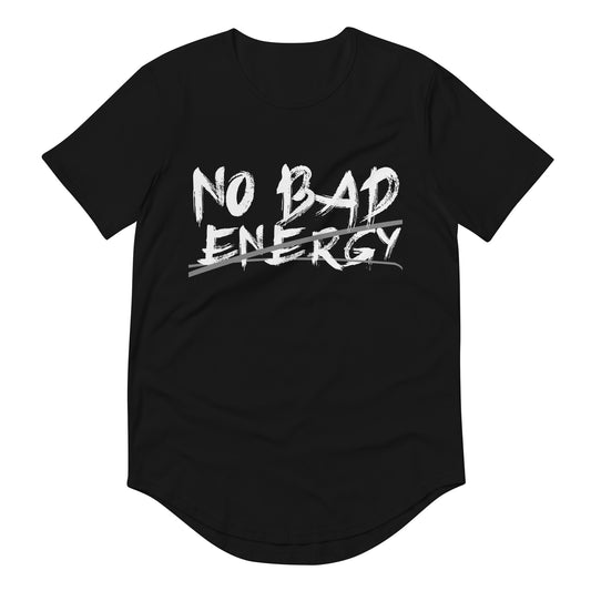 No Bad Energy™ 2 Men's Curved Hem T-Shirt